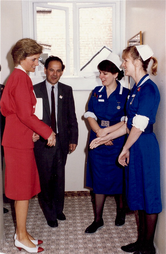 Meeting Princess Diana